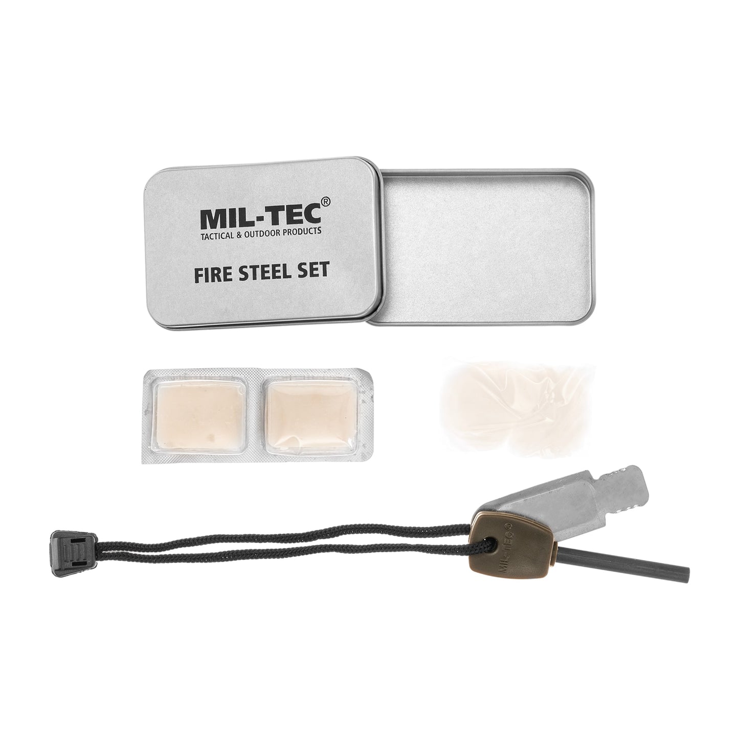 Zestaw survivalowy do rozpalania ognia Mil-Tec - Fire Steel Set