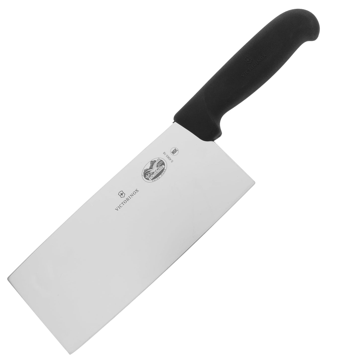 Nóż szefa kuchni Victorinox Fibrox typu chińskiego 18 cm - Black