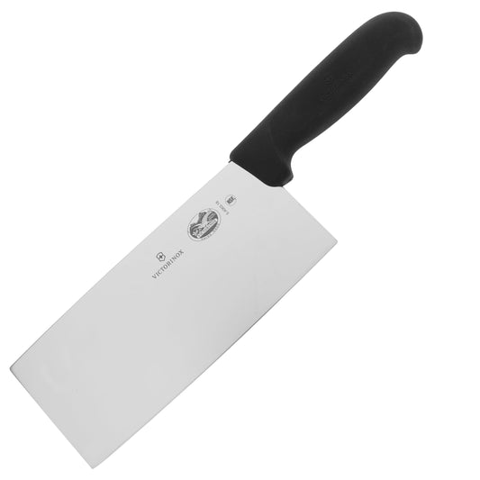 Nóż szefa kuchni Victorinox Fibrox typu chińskiego 18 cm - Black