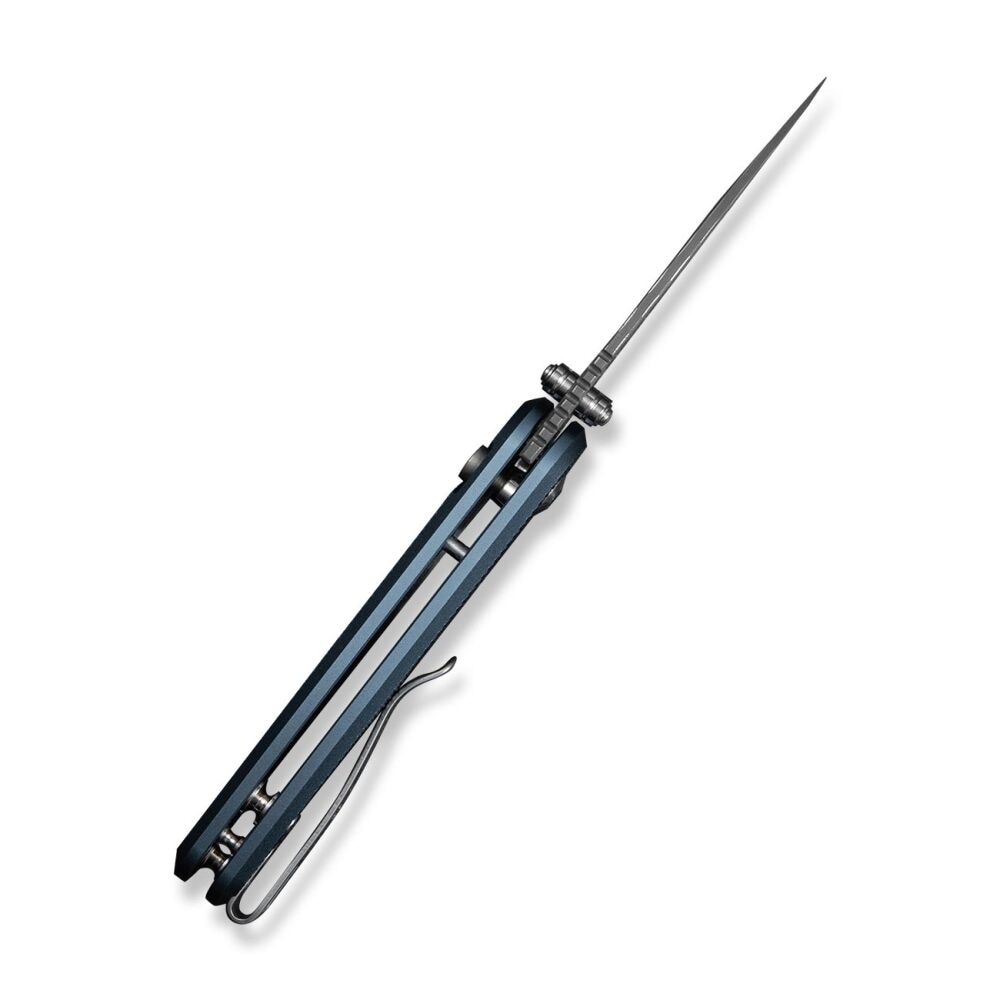 Nóż składany Civivi Mini Shakan Damascus Aluminium - Blue