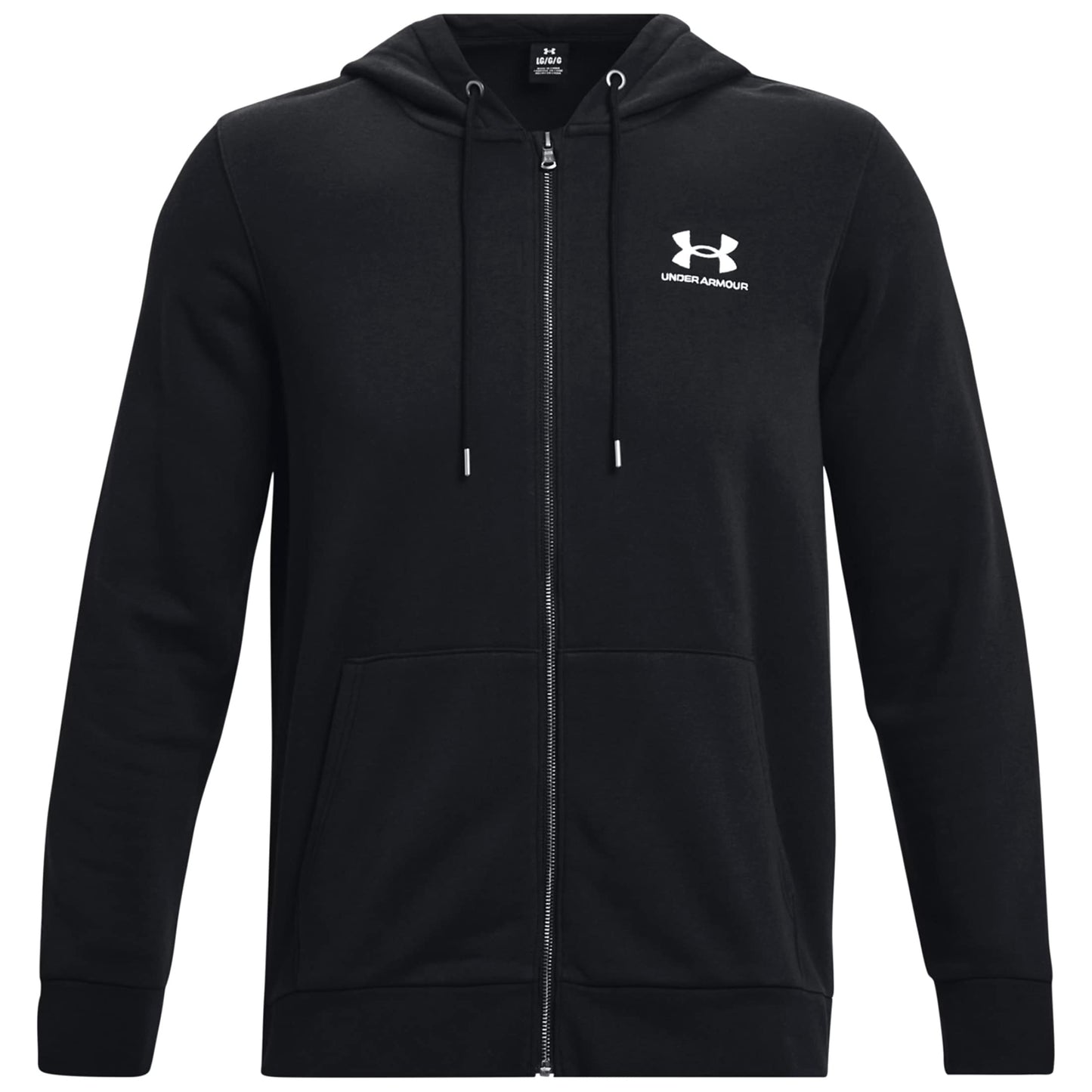 Bluza Under Armour Icon Fleece Full-Zip Hoodie - Black