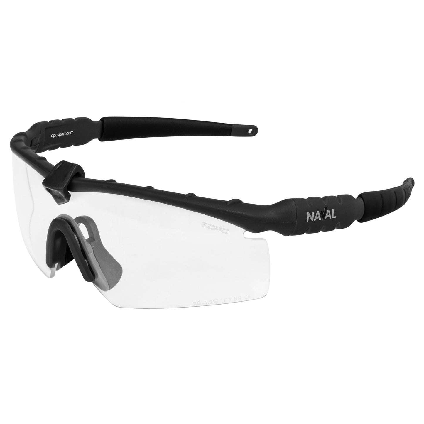 Okulary taktyczne OPC Tactic Naval Set - Matt Black/Smoke/Yellow