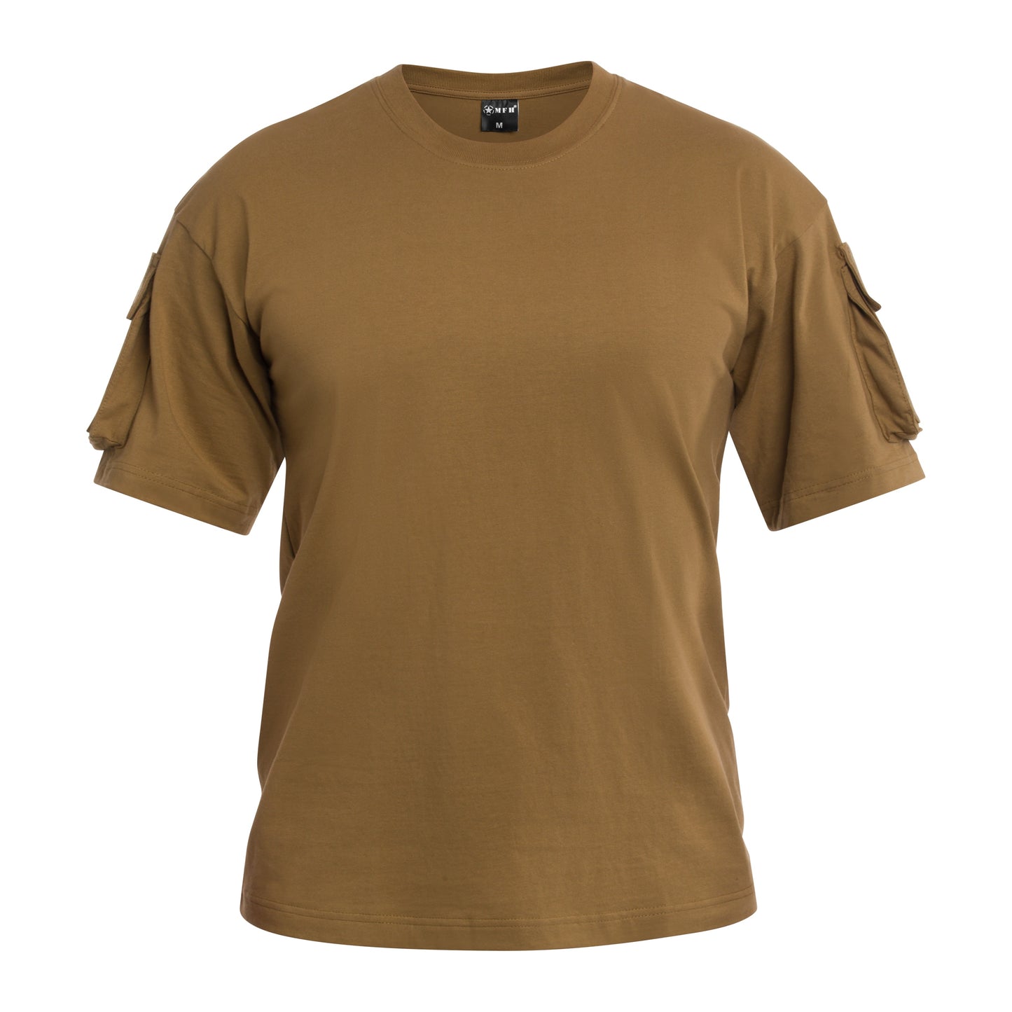 Koszulka T-shirt MFH z kieszeniami - Coyote