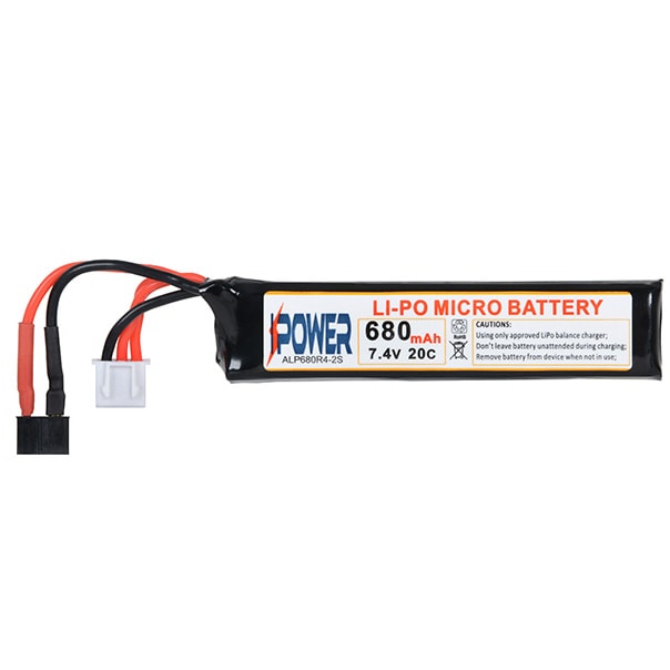 Akumulator ASG AEP LiPo 7,4 V 680 mAh 20 C Micro-Deans