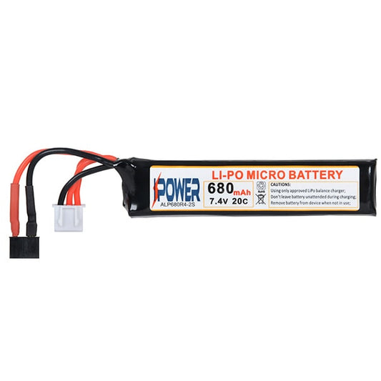 Akumulator ASG AEP LiPo 7,4 V 680 mAh 20 C Micro-Deans