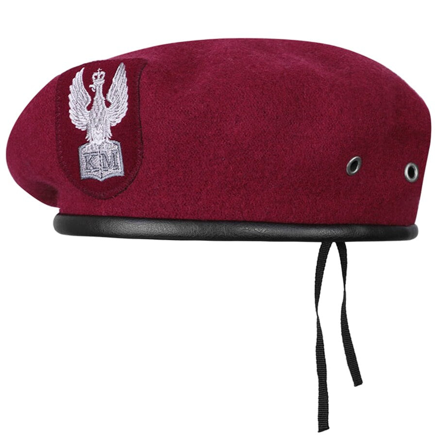 Beret BB-TEX dla klas mundurowych - Bordowy