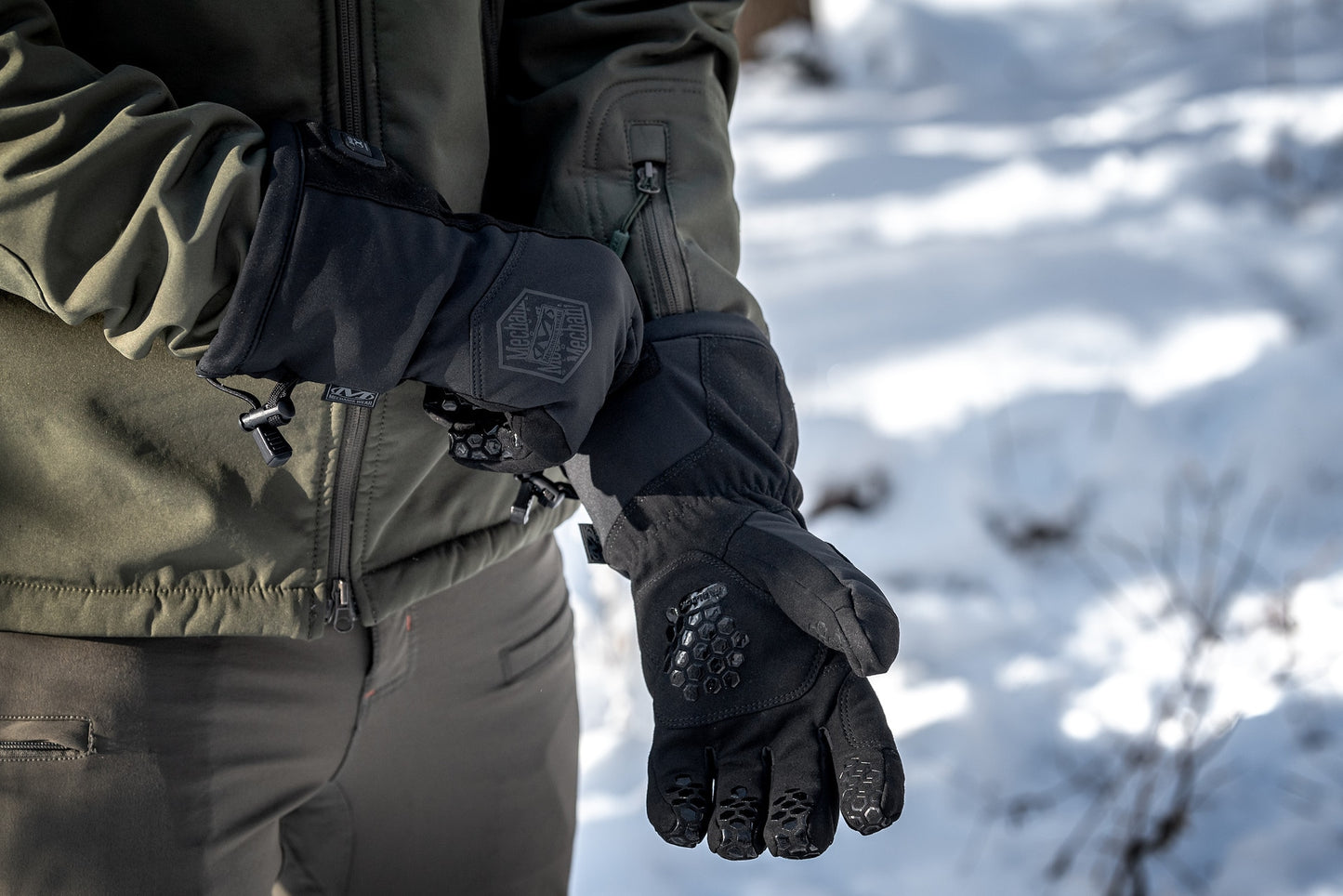 Rękawice podgrzewane Mechanix Wear ColdWork Heated Clim8 Black