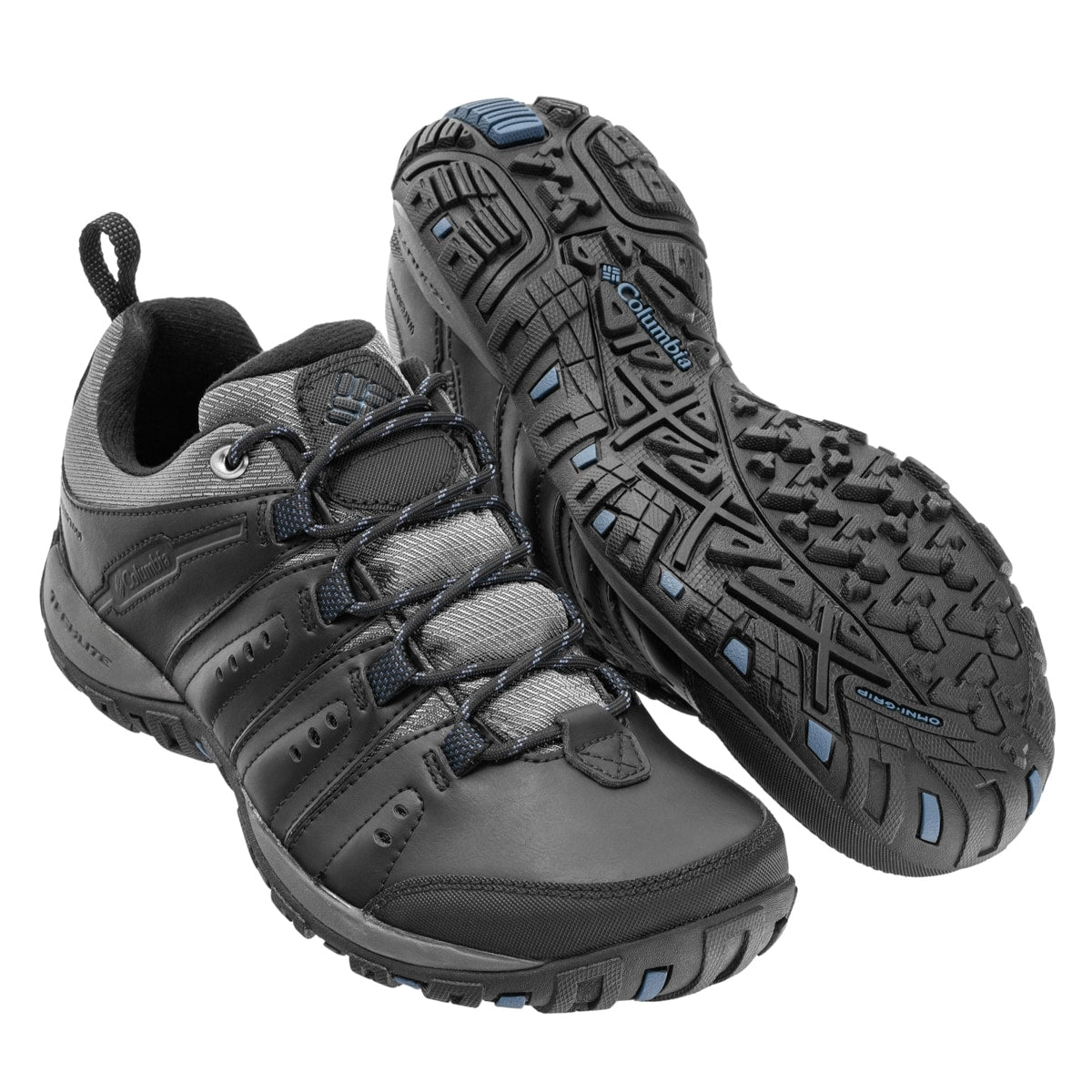 Buty Columbia Woodburn II Low Waterproof - Graphite/Dark Mountain