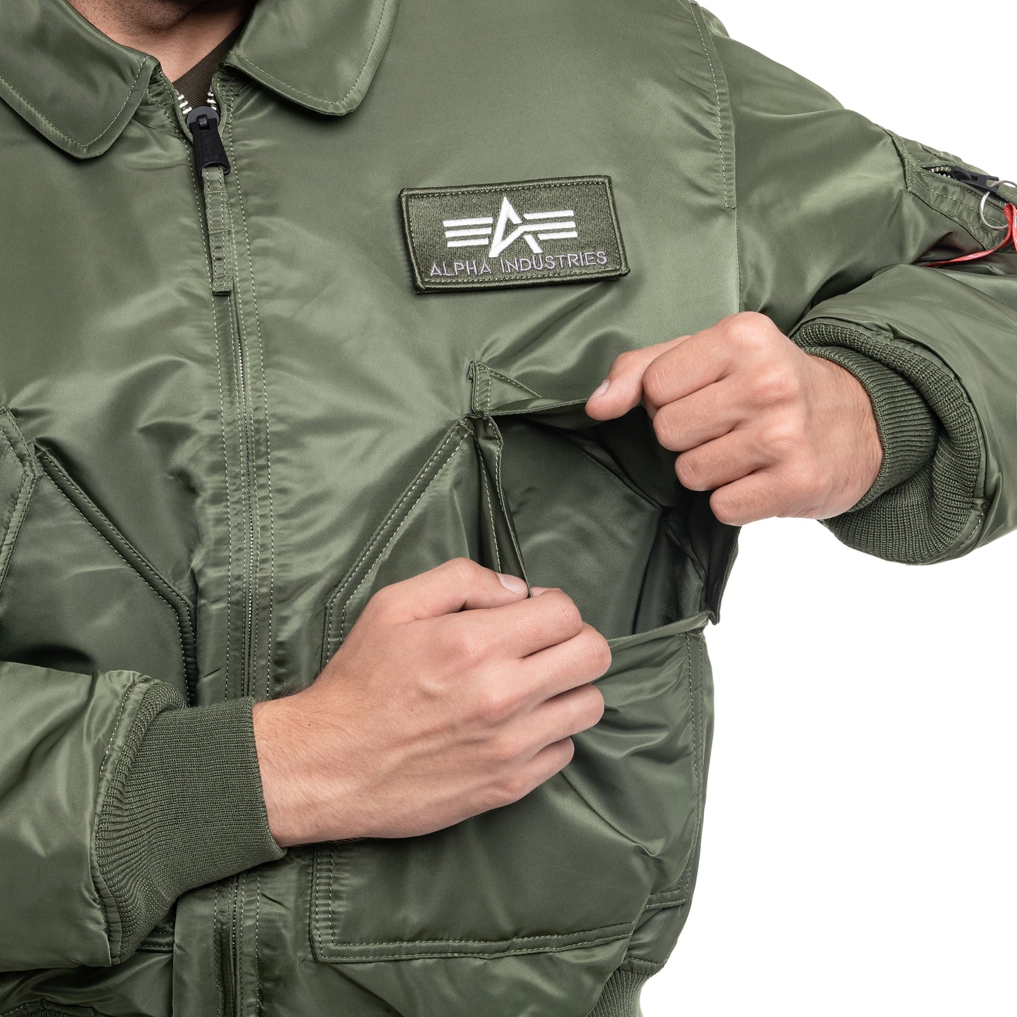 Kurtka Alpha Industries CWU 45 Heritage - Sage Green