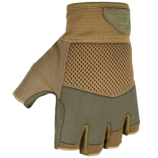 Rękawice Helikon Half Finger Mk2 - Olive Green/Coyote