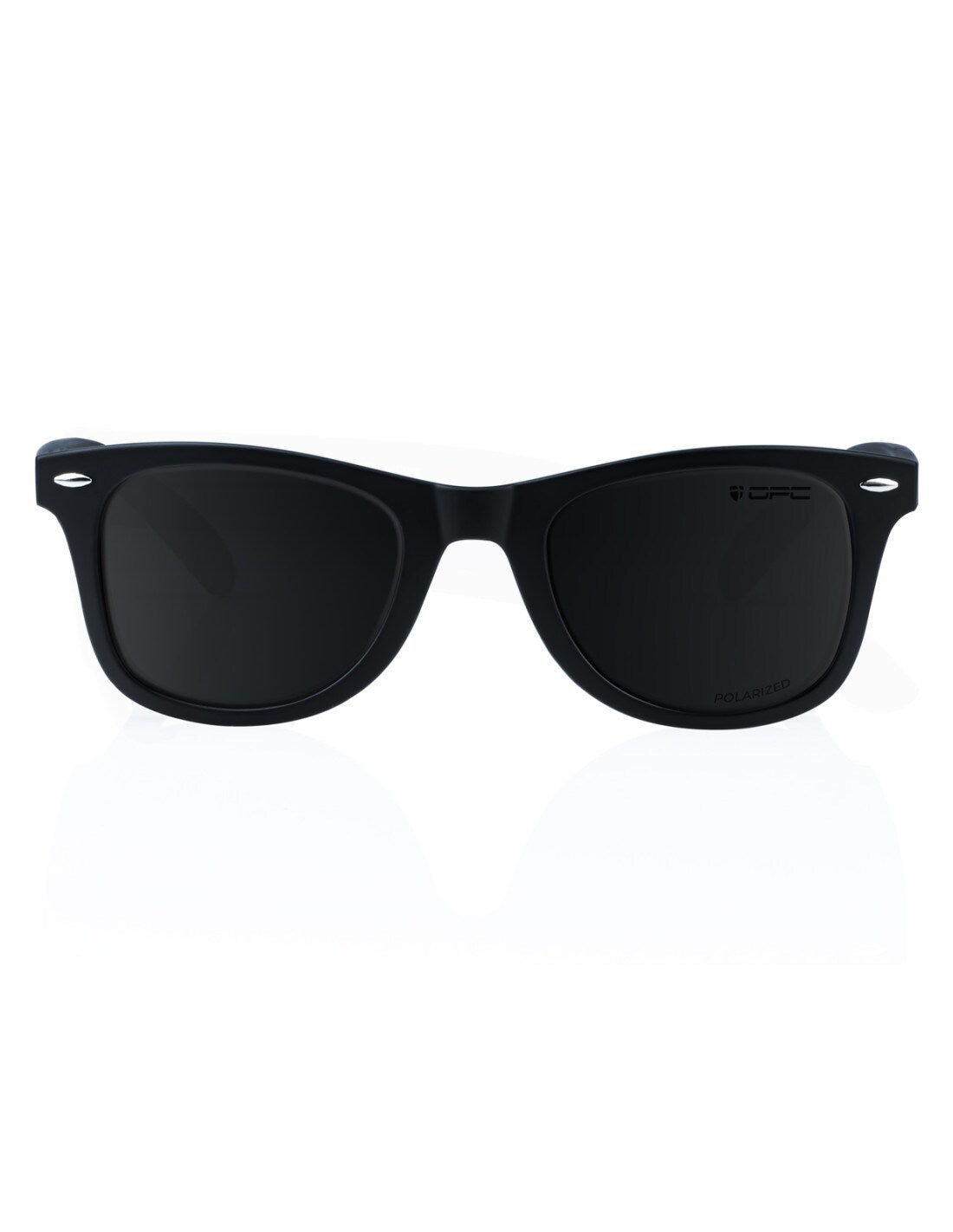 Okulary przeciwsłoneczne OPC Lifestyle Santa Cruz Matt Black Smoke z polaryzacją
