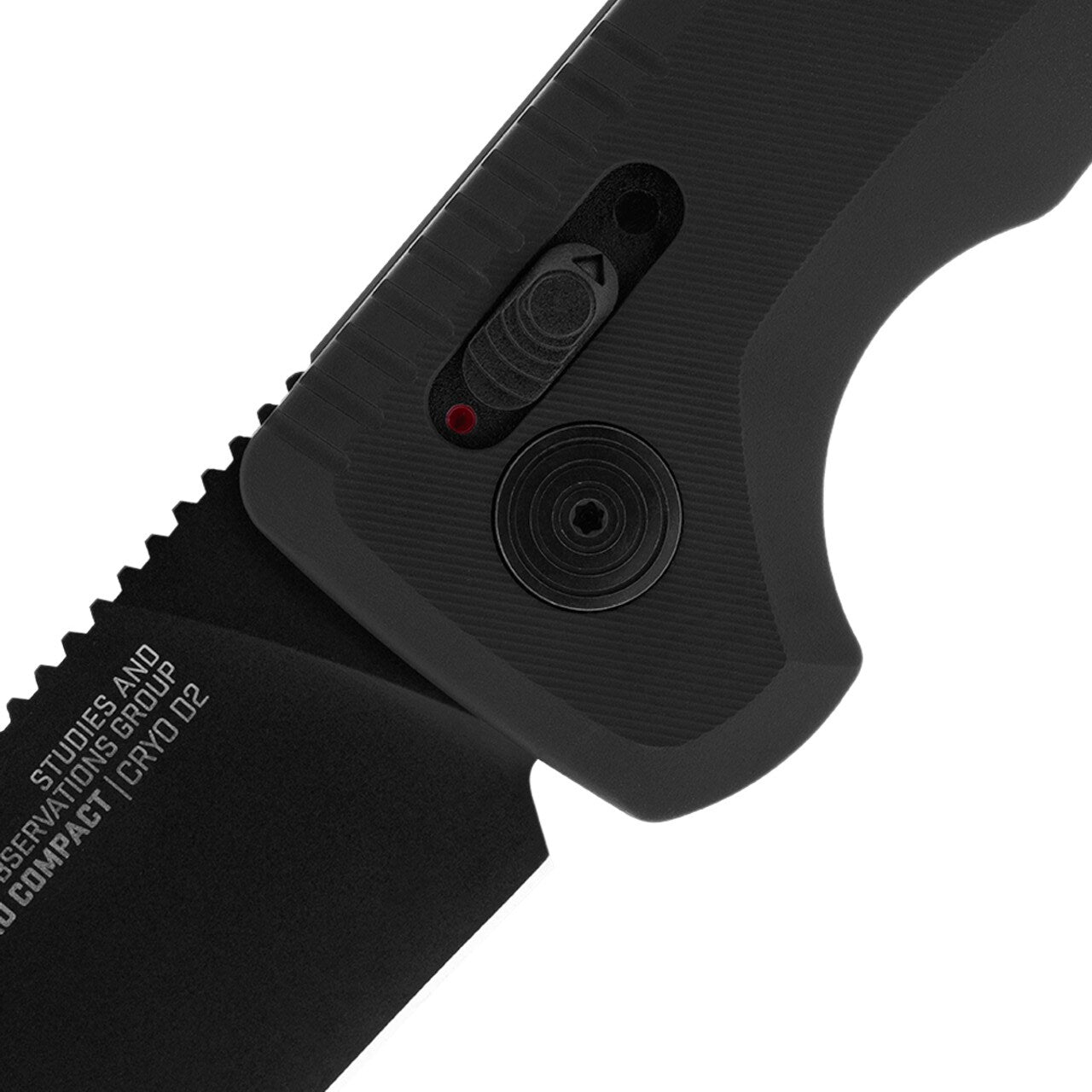 Nóż sprężynowy SOG-TAC AU Compact - Black