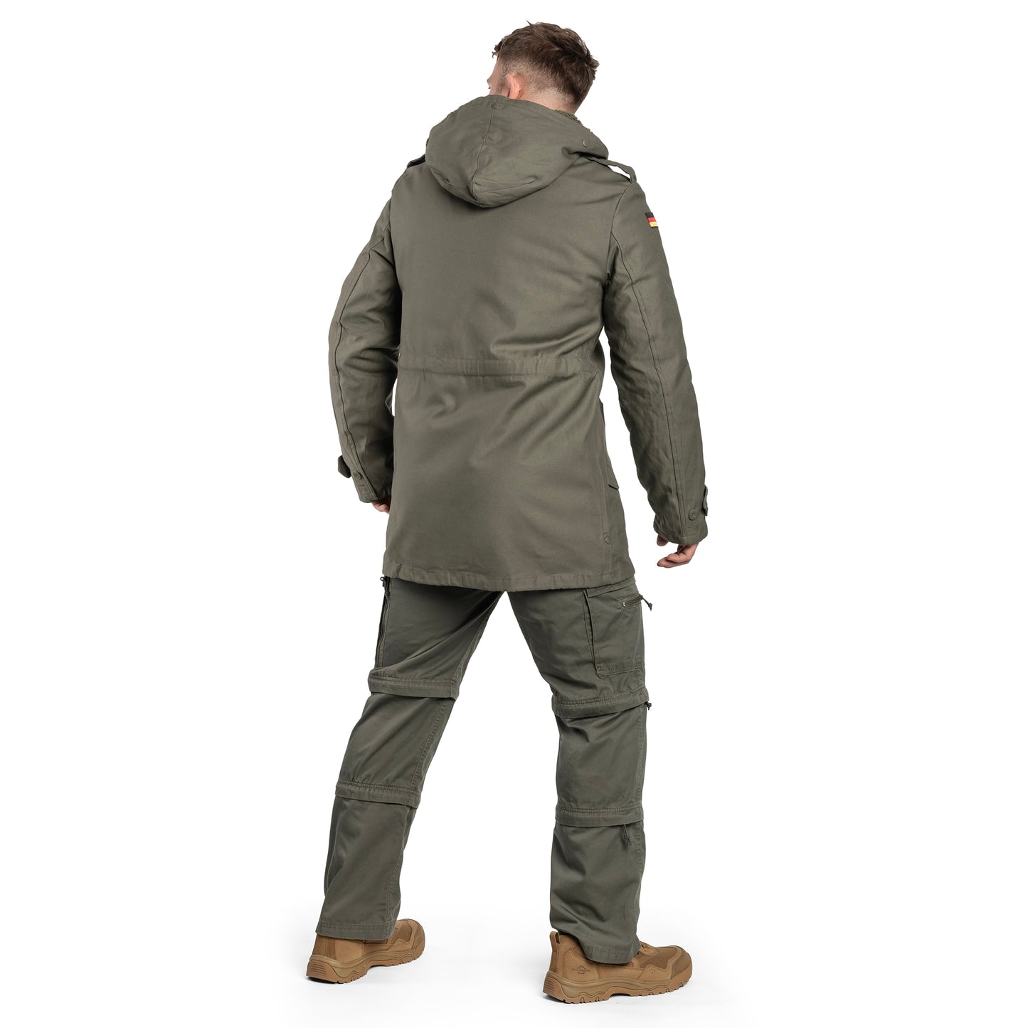 Kurtka Brandit BW Parka Flag - Olive