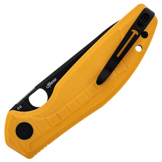 Nóż składany Bestechman Angry Owl - Black/Yellow