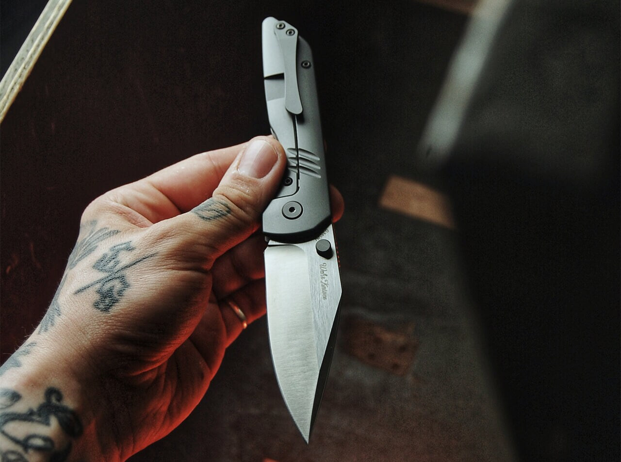 Nóż składany Boker Plus Max - Dark Grey