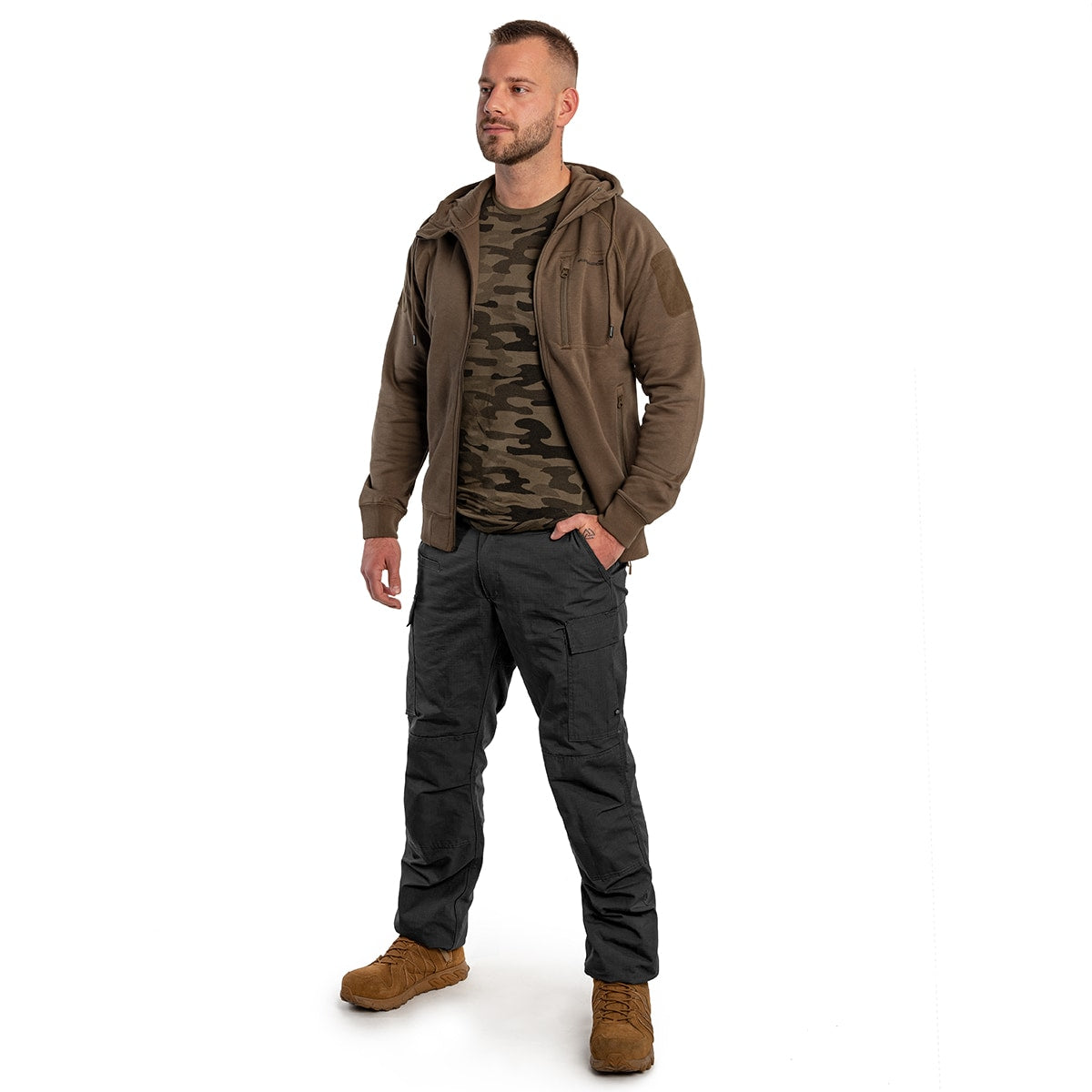 Bluza Pentagon Leonidas 2.0 Tactical Hoodie - Terra Brown