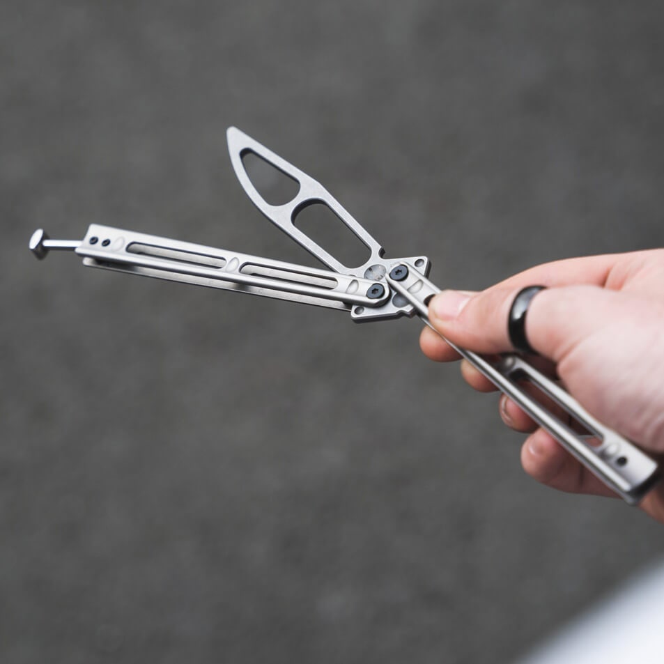 Nóż składany treningowy motylek Boker Plus Papillon Trainer