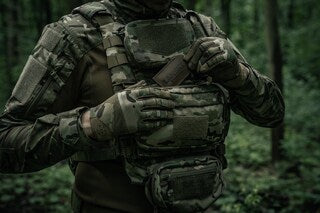 Rękawice Helikon Range Tactical - MultiCam/Coyote