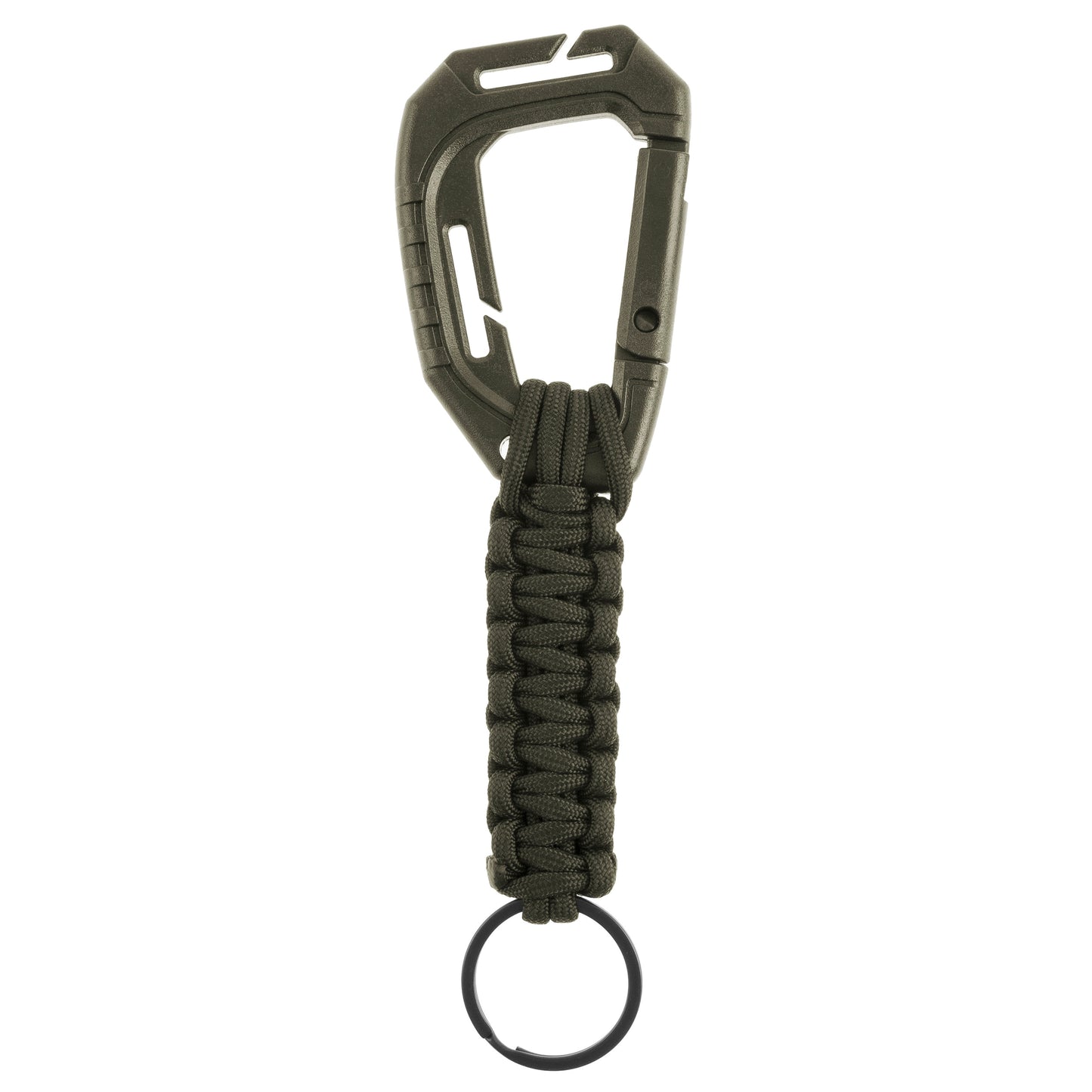 Brelok Mil-Tec Paracord z karabinczykiem MOLLE - Olive