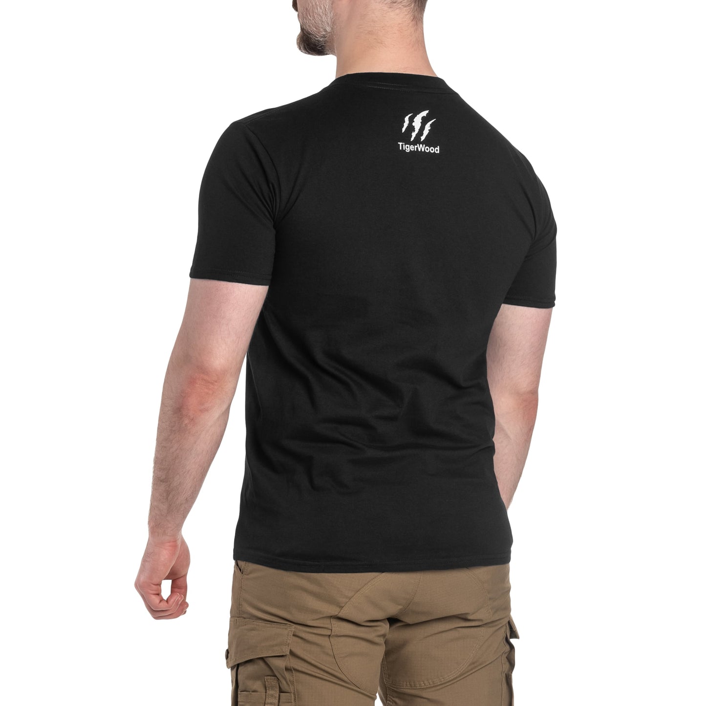 Koszulka T-Shirt TigerWood Punisher - Czarna
