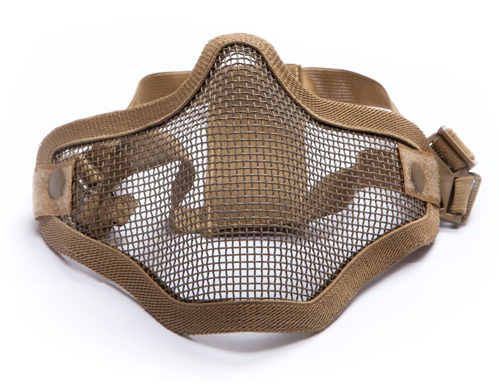 Maska ochronna typu Stalker ASG Lower Half Metal - Tan