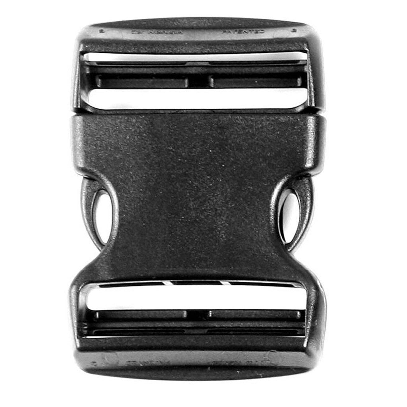 Klamra Wisport zatrzaskowa 50 mm 5 szt. - Black