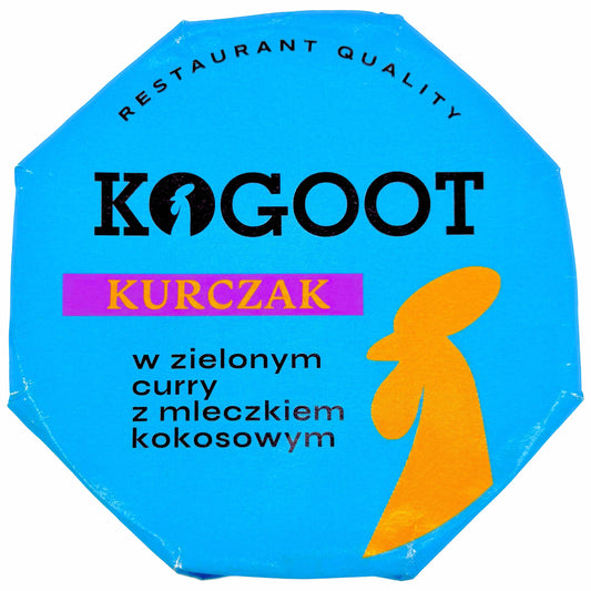Żywność konserwowana Kogoot - Kurczak w zielonym curry z mlekiem kokosowym