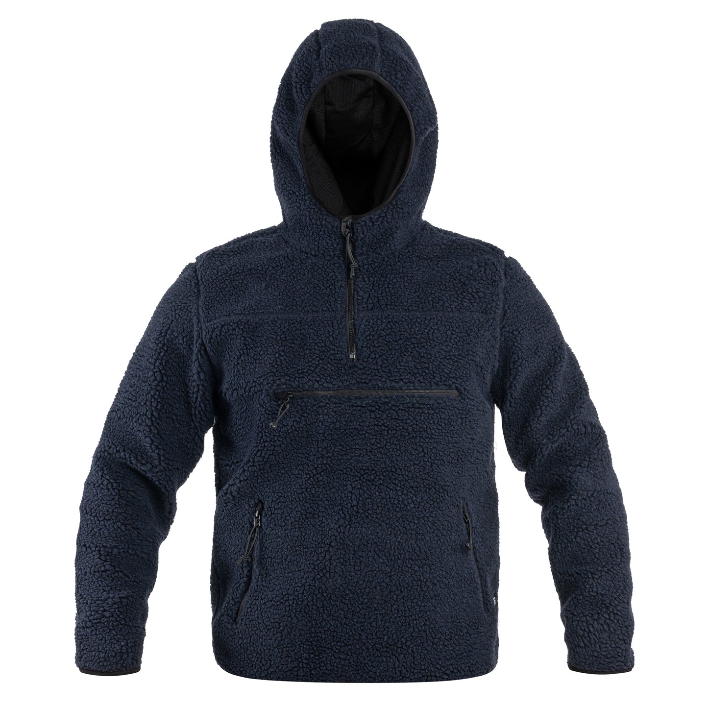 Polar Brandit Teddyfleece Worker Pullover - Navy