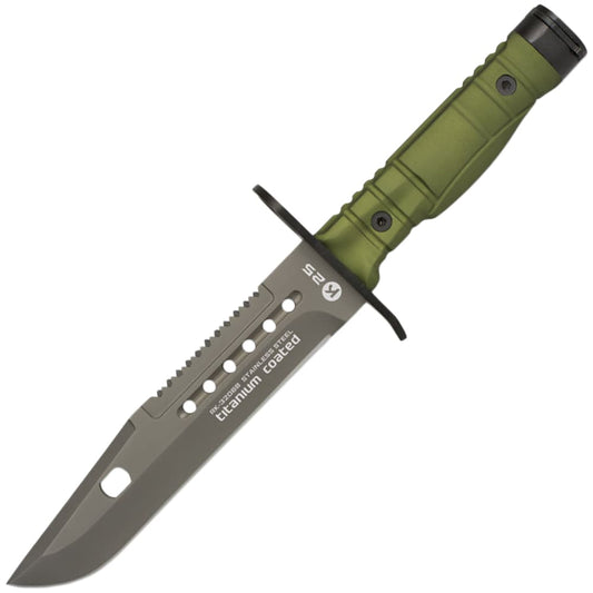 Nóż Martinez Albainox K25 Bagnet - Zielony