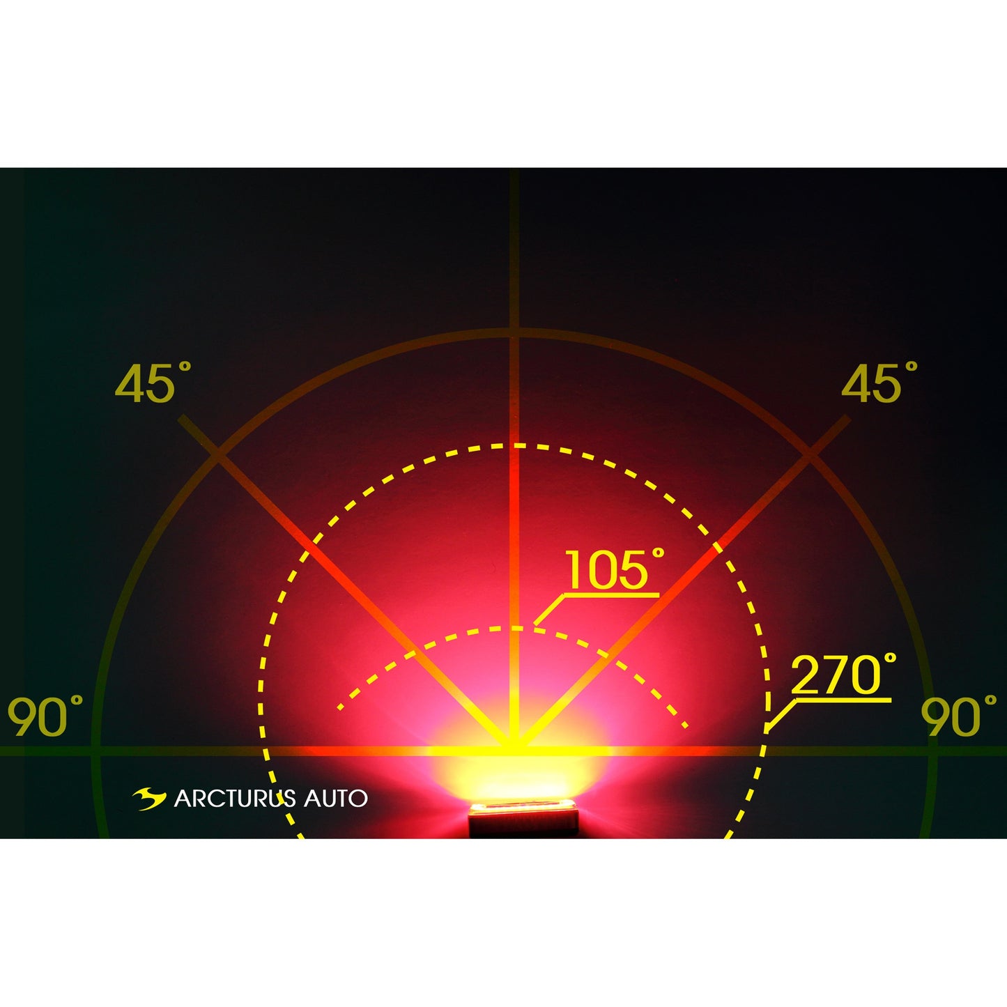 Światło rowerowe tylne Moon Arcturus Auto - 70 lumenów
