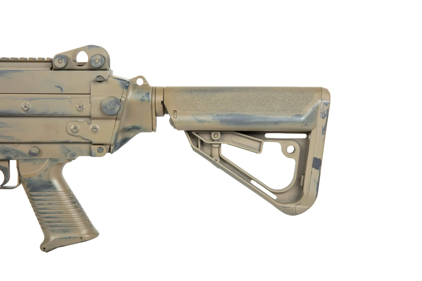 Karabin maszynowy AEG A&K MK46 MOD 0 Battleworn - Flat Dark Earth