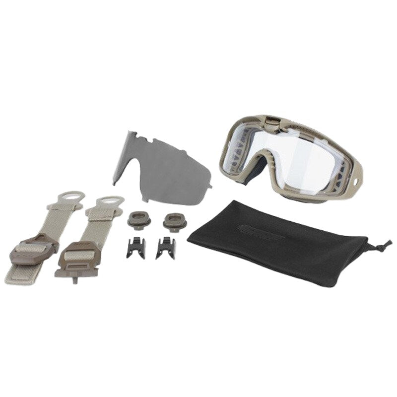 Gogle taktyczne ESS Influx Pivot Ops Core - Terrain Tan
