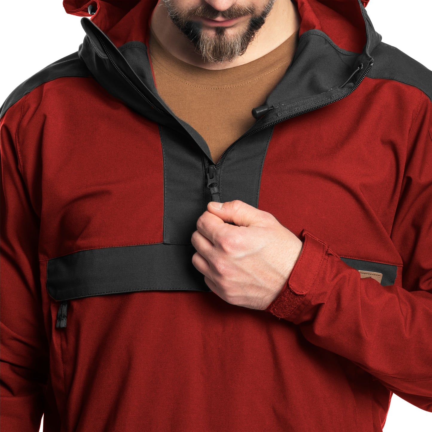 Kurtka Helikon Woodsman Anorak - Crimson Sky/Ash Grey