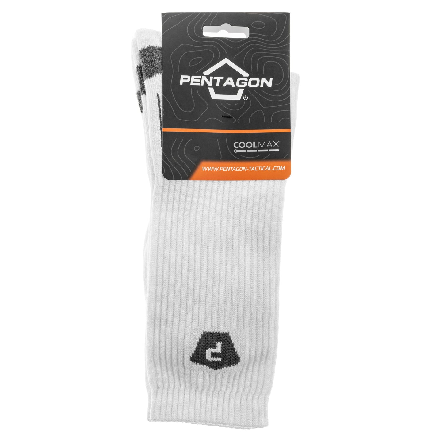 Skarpety Pentagon Iris Coolmax - White