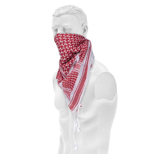 Arafatka chusta ochronna Mil-Tec - White/Red