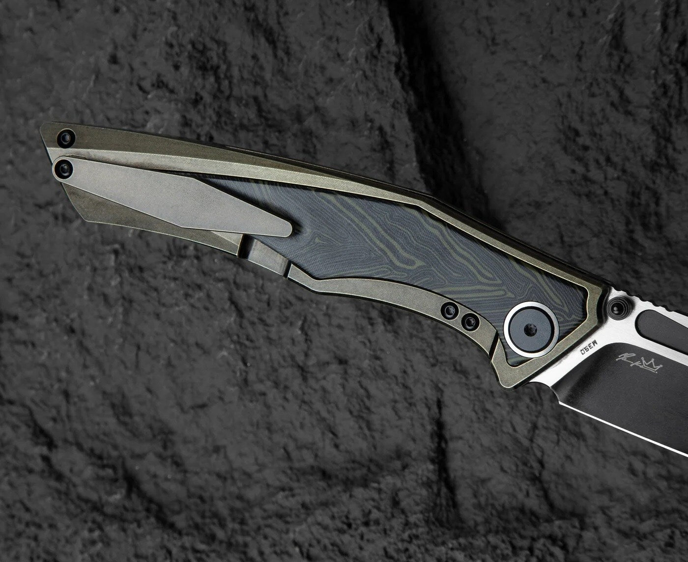 Nóż składany Bestech Knives Togatta - Bronze/Black
