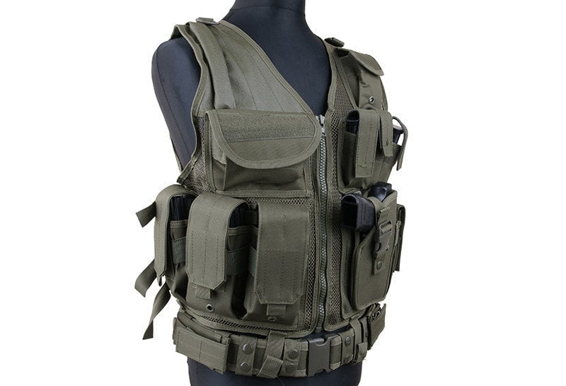 Kamizelka taktyczna GFC KAM-39 - Oliwkowa