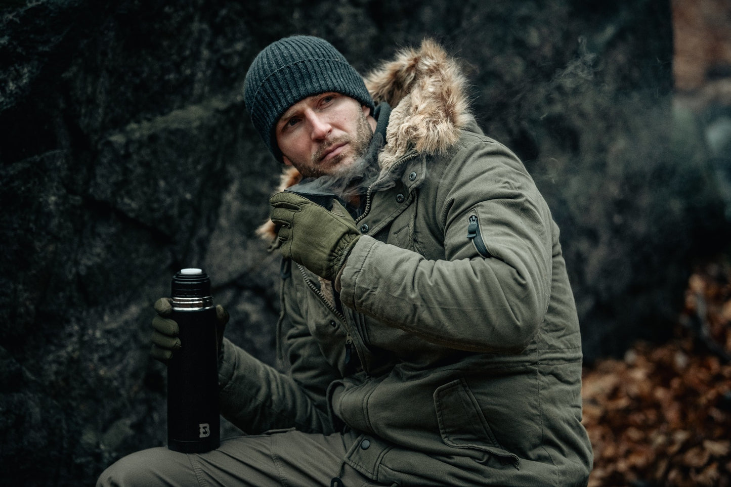 Kurtka Military Wear Fish Tail Parka - Olive