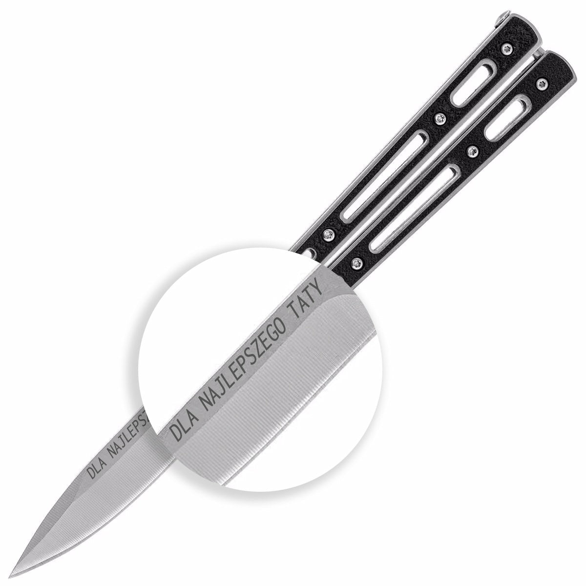 Nóż składany motylek Joker INOX