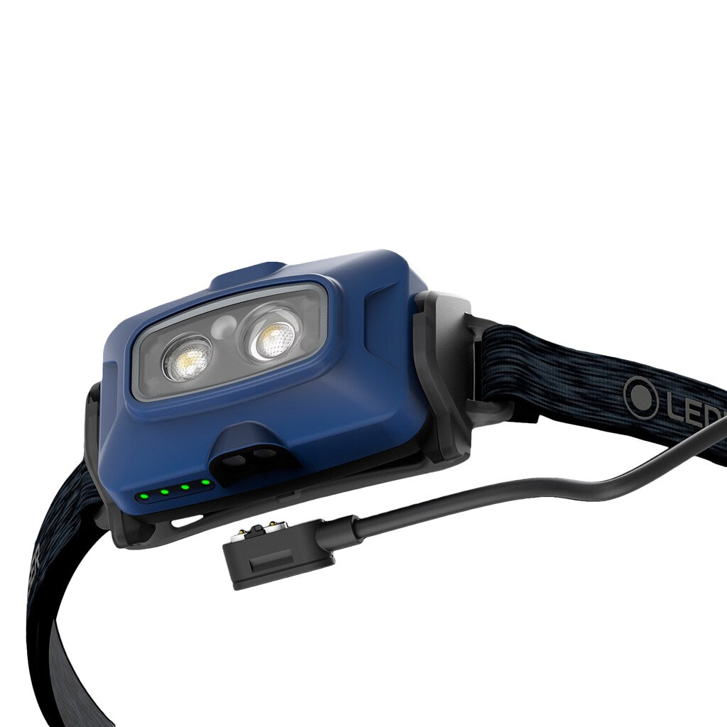 Latarka czołowa Ledlenser HF4R Core Blue - 500 lumenów