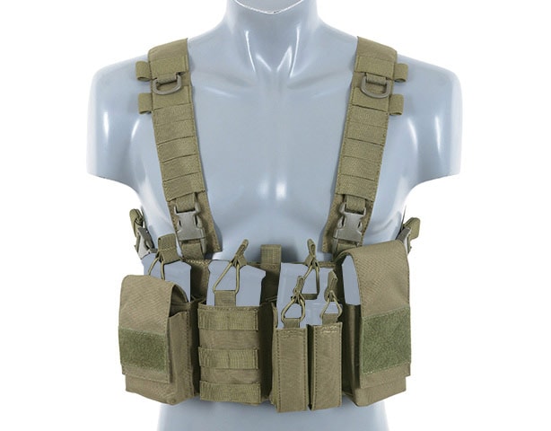 Kamizelka taktyczna 8Fields Buckle Up Chest Rig V3 - olive
