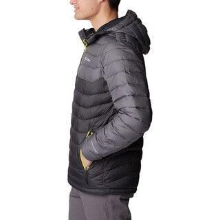 Kurtka Columbia Powder Lite Hooded Jacket - Shark/City Grey