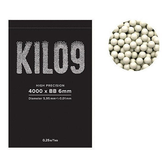 Kulki ASG KILO9 0,25 g 4000 szt.
