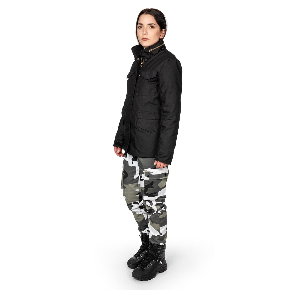 Kurtka damska Brandit M65 Standard Black