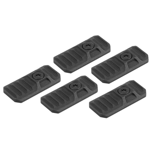 Osłony szyny M-LOK Strike Industries LINK Cover M-LOK/KeyMod Rails 5 szt. - Black