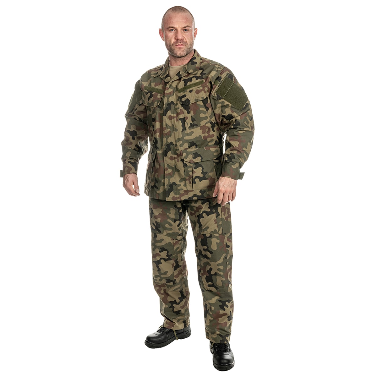 Spodnie mundurowe Helikon SFU Next Mk2 Pants PolyCotton Rip-Stop - wz.93 Pantera PL Woodland