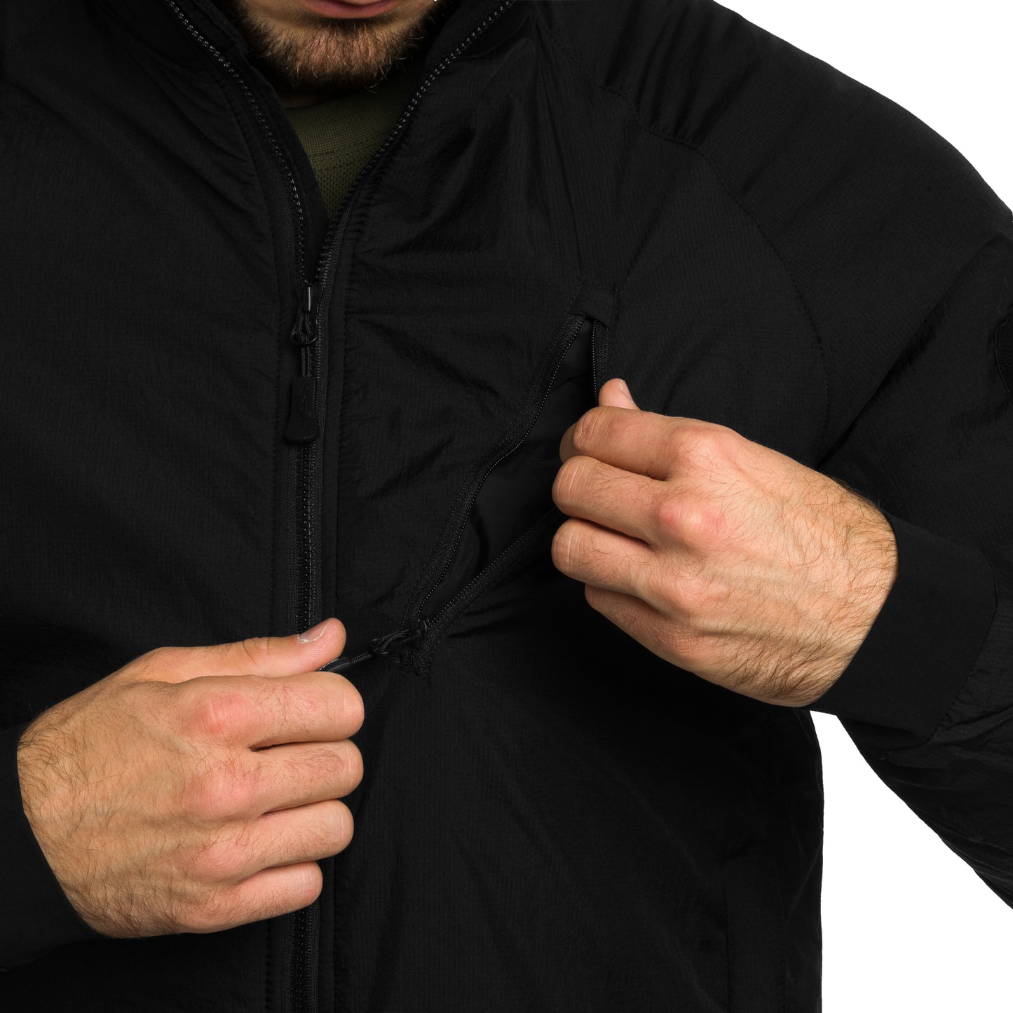 Kurtka Helikon Wolfhound Climashield Apex - Black