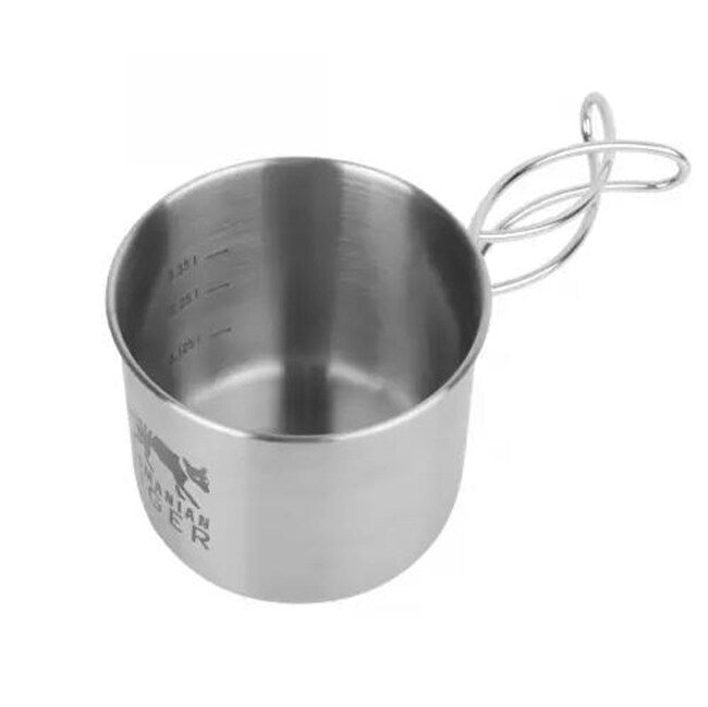 Kubek stalowy Tasmanian Tiger ze składanym uchwytem 500 ml