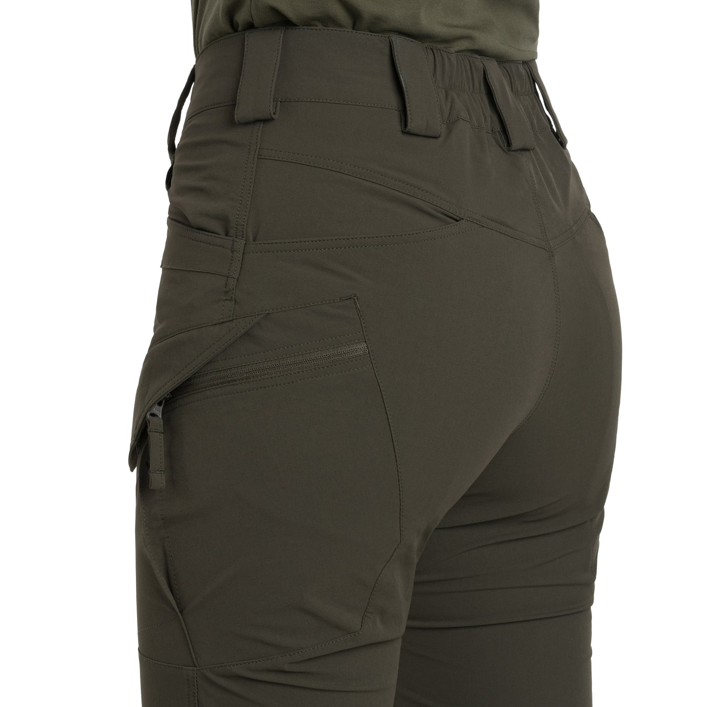 Spodnie damskie Helikon OTP VersaStretch - Taiga Green