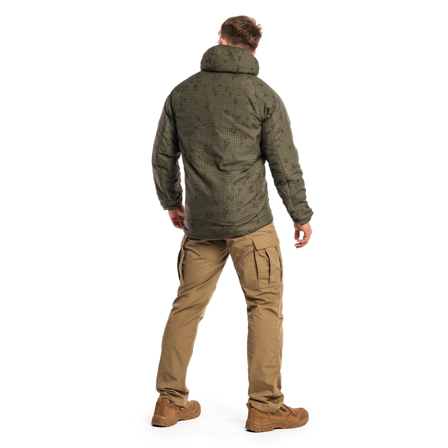 Kurtka dwustronna Helikon Wolfhound Hoodie - Desert Night Camo/US Desert